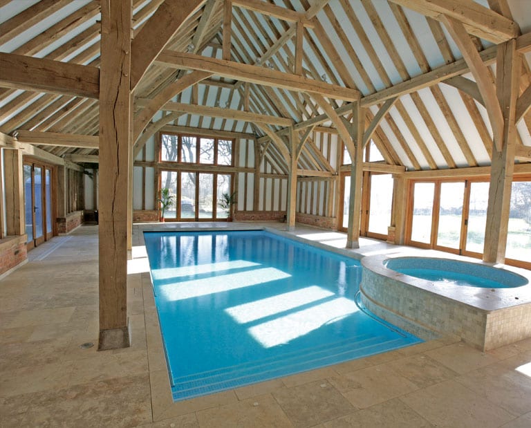 Indoor residential pool